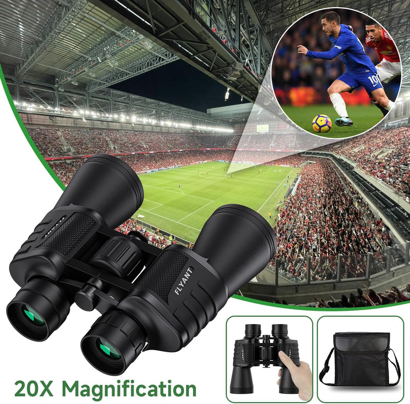 FLYANT 20x50 High Powered Binoculars for Adults - Waterproof and Compact

FLYANT Binoculars with Low Light Vision for Bird Watching and Hunting

FLYANT Outdoor Binoculars for Travel, Stargazing, and Football Games

Premium FLYANT Binoculars with BAK4 Prism and FMC Coated Lenses

Durable Waterproof FLYANT 20x50 Binoculars with Carrying Case

High Zoom FLYANT Binoculars for Wildlife Observation and Adventure

Compact FLYANT Binoculars for Hiking, Safari, and Nature Viewing

